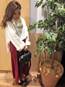 「ガウチョパンツ」｜kazuhaさん（レディース・150cm）の冬コーディネート