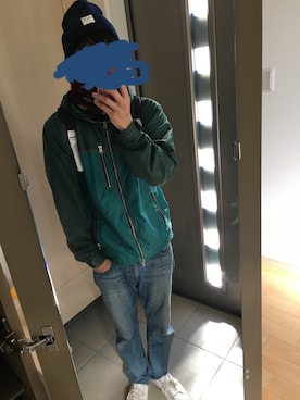 「CONVERSE（コンバース）のCONVERSE コンバース ジャック パーセル / JACK PURCEL（スニーカー）」を使った、ぽぽぽさん（メンズ・174cm）の秋コーディネート