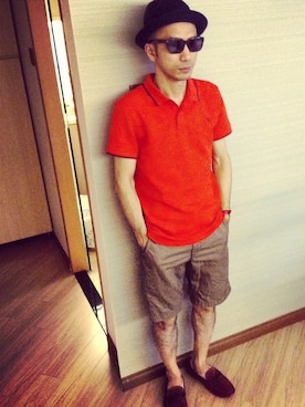 「McQ Alexander McQueen（マックキューアレキサンダーマックイーン）のアイテム（トップス）」を使った、Ahさん（メンズ・166cm）の秋コーディネート