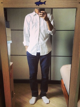 「J.CREW」｜Ahさん（メンズ・166cm・30代）の秋コーディネート