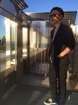 「TEATORA（テアトラ）のアイテム（ジャケット/アウター）」を使った、D.Tさん（メンズ・171cm）の秋コーディネート