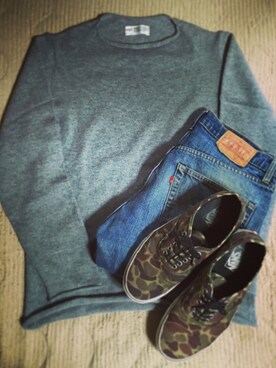 「menswear」｜柏屋平兵衛さん（メンズ・180cm）の秋コーディネート