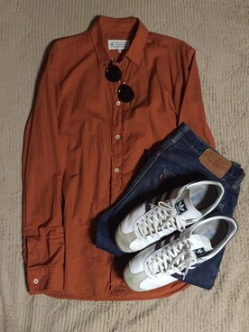 「menswear」｜柏屋平兵衛さん（メンズ・180cm）の秋コーディネート