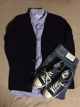 「menswear」｜柏屋平兵衛さん（メンズ・180cm）の秋コーディネート