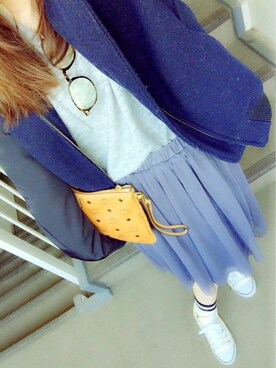 Maricoさん（レディース・153cm）の冬コーディネート