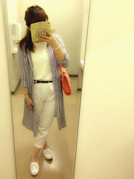 Maricoさん（レディース・154cm）の春コーディネート