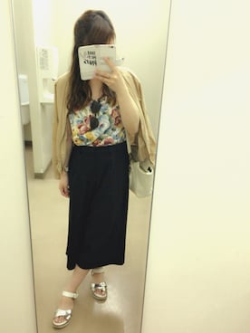 「Te chichi（テチチ）のアイテム（ジャケット/アウター）」を使った、Maricoさん（レディース・154cm）の夏コーディネート