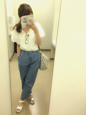 Maricoさん（レディース・153cm）の夏コーディネート