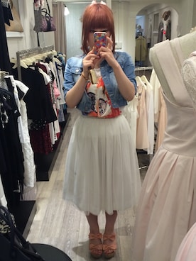 「Gaudi（ガウディ）のアイテム」を使った、さっきー◡̈♥︎さん（レディース・153cm）の夏コーディネート