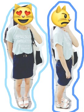 (こ)はるさん（レディース・167cm）の夏コーディネート