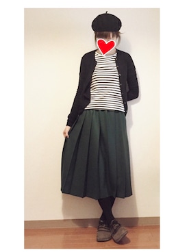 うー子さんのコーディネート