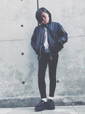 「NIKE(ナイキ)のアイテム(ショルダーバッグ)」を使った、chichiさん(レディース・152cm)の春コーディネート