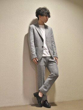 「SEVENDAYS=SUNDAY（セブンデイズサンデイ）のアイテム（その他アウター）」を使った、UuakaMTNさん（メンズ・168cm）の秋コーディネート