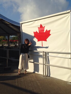 「canadaOttawawinter」｜isopppyさん（レディース・157cm）の夏コーディネート