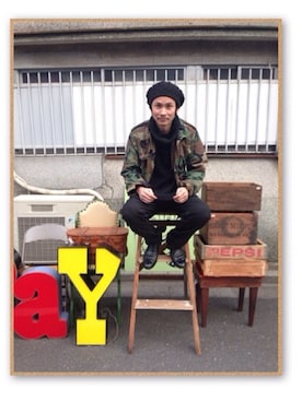 「M65」｜TOGOGOTOさん（メンズ・175cm）の冬コーディネート