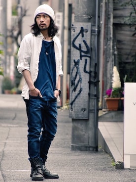 73.Yuma_Hatanoさん（メンズ・168cm）の春コーディネート