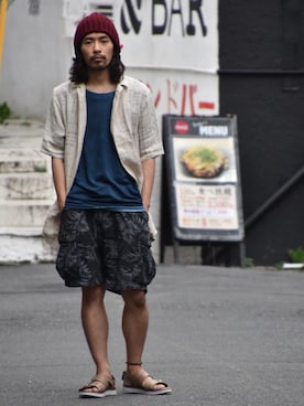 73.Yuma_Hatanoさん（メンズ・168cm）の夏コーディネート