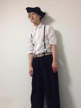 「NEIL BARRETT（ニールバレット）のアイテム（シャツ/ブラウス）」を使った、hayato.wさん（メンズ・172cm）の夏コーディネート