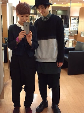 「SHAUN SAMSON（ショーンサムソン）のアイテム」を使った、hayato.wさん（メンズ・172cm）の秋コーディネート