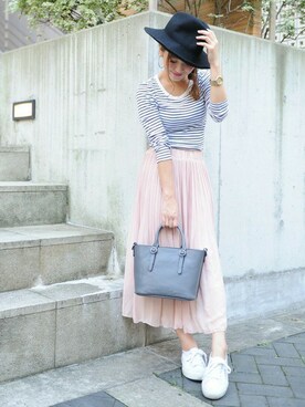 「PLAIN CLOTHING（プレーンクロージング）のアイテム」を使った、chikaさん（レディース・153cm）の秋コーディネート