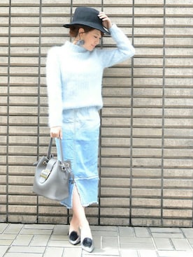 「PLAIN CLOTHING（プレーンクロージング）のアイテム」を使った、chikaさん（レディース・153cm）の冬コーディネート