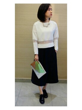 「fashionable」｜24SEVENさん（レディース・160cm）の秋コーディネート