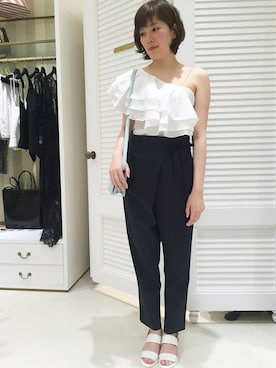 ちなつさん（レディース・165cm）の春コーディネート