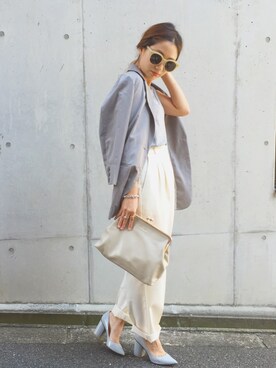 伊地知朋子さん（レディース・153cm）の秋コーディネート