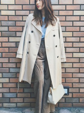 伊地知朋子さん(レディース・153cm)の冬コーディネート