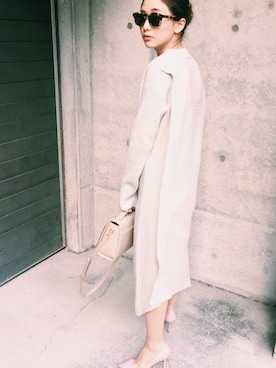 伊地知朋子さん（レディース・153cm）の秋コーディネート