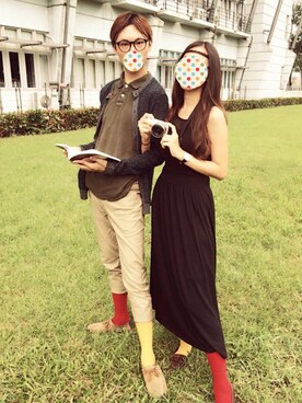 徐小桀さん（メンズ・179cm）の秋コーディネート