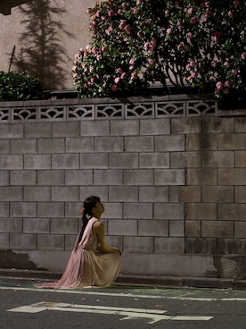 「VIRUS（ウィルス）のアイテム」を使った、kazhaさん（レディース・165cm）の夏コーディネート