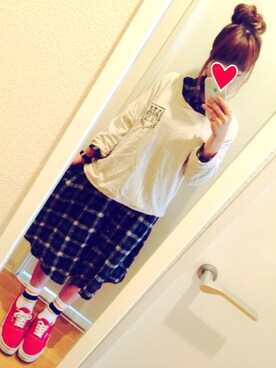 「アニオタ同盟」｜「アイテム（ワンピース/ドレス）」を使った、872@ヌコさん（レディース・146cm）の秋コーディネート
