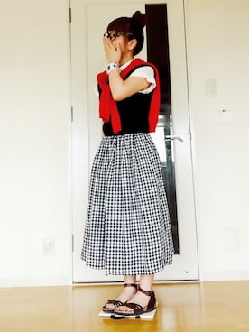 「アニオタ同盟」｜「アイテム（ワンピース/ドレス）」を使った、872@ヌコさん（レディース・146cm）の夏コーディネート
