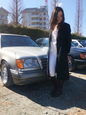 aiko.rさん（レディース・159cm）の冬コーディネート