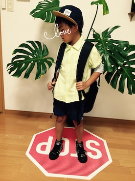 8mokuさん（キッズ・110cm）の秋コーディネート