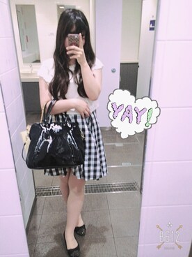  R i n ❤︎さん（レディース・162cm）の夏コーディネート