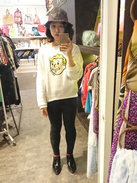 「Ballet.A（バレット　エー）のアイテム（トップス）」を使った、Annie さん（レディース・158cm）の冬コーディネート