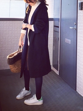 「BALLSEY（ボールジィ）のアイテム（ジャケット/アウター）」を使った、hito.wearさん（レディース・164cm）の冬コーディネート