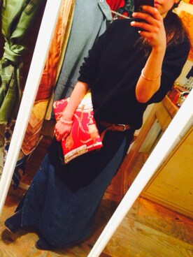 「Rema-K」｜Leah-Kさん（レディース・157cm）の冬コーディネート