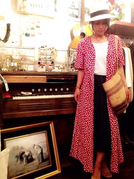 「Leah-K」｜Leah-Kさん（レディース・154cm）の夏コーディネート