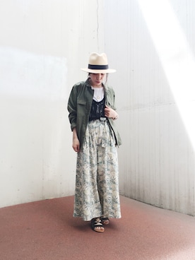 「ガウチョパンツ」｜toganoさん（レディース・150cm）の春コーディネート