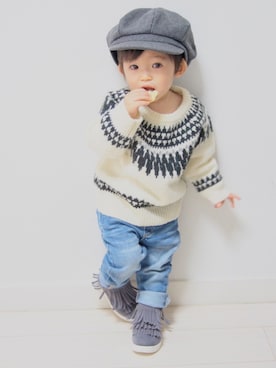 keishin&otokaさん（キッズ・80cm）の秋コーディネート