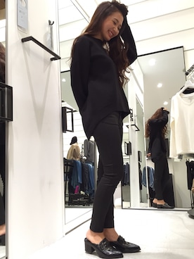 「アイテム（その他シューズ）」を使った、tomocoさん（レディース・160cm・20代）の秋コーディネート