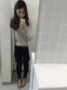 「ILIMA（イリマ）のアイテム（シューズ）」を使った、natsu:-)さん（レディース・168cm）の冬コーディネート