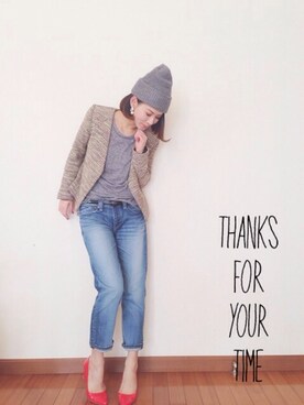 emaemiさん(レディース・163cm)の冬コーディネート