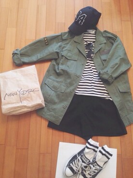 emaemiさん（レディース・163cm）の春コーディネート