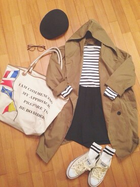 emaemiさん（レディース・163cm）の春コーディネート