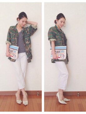 emaemiさん（レディース・163cm）の春コーディネート