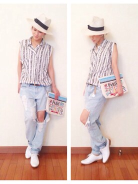 emaemiさん（レディース・163cm）の春コーディネート